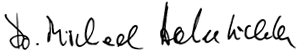 Unterschrift Dr. Hohenbichler